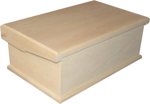 Deep Basswood Box 8 1/2" x 14" x 5 1/8"